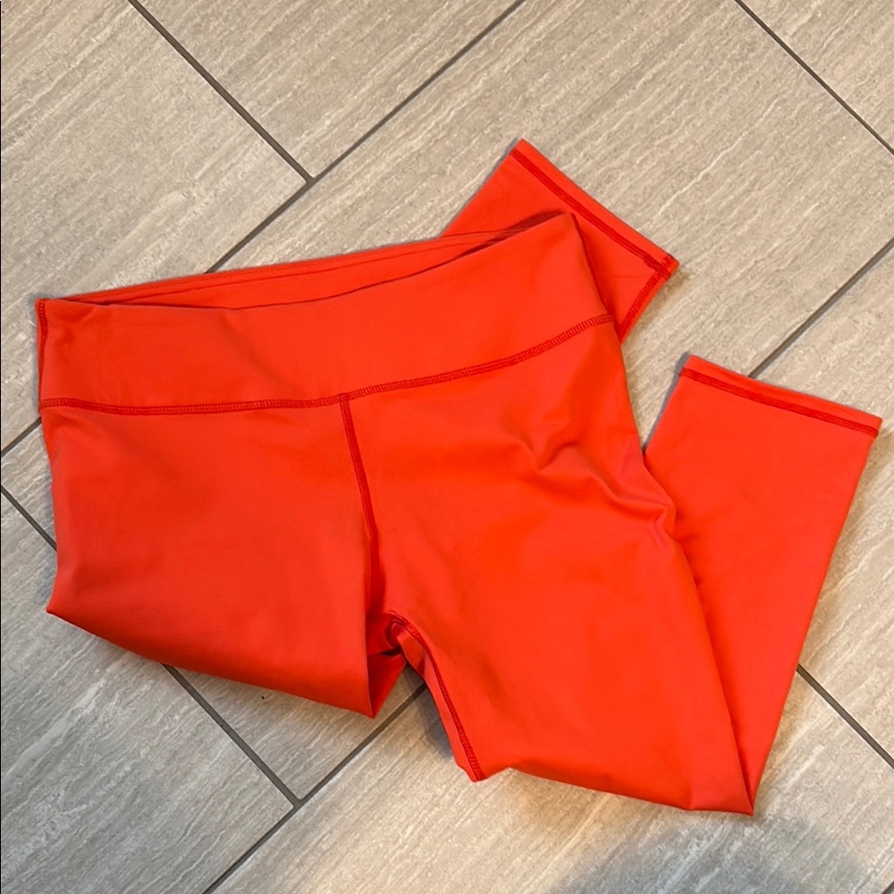 Fabletics Orange Womens Leggings